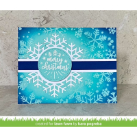 Lawn Fawn Magic Iris Snowflake Add-On Dies (LF2697)